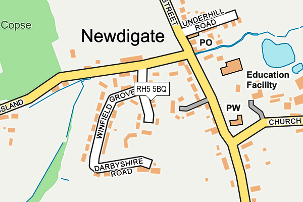 RH5 5BQ map - OS OpenMap – Local (Ordnance Survey) RH5 5BQ map - OS OpenMap – Local (Ordnance Survey)
