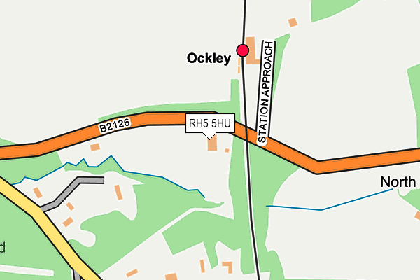 RH5 5HU map - OS OpenMap – Local (Ordnance Survey) RH5 5HU map - OS OpenMap – Local (Ordnance Survey)