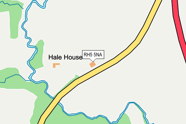 RH5 5NA map - OS OpenMap – Local (Ordnance Survey) RH5 5NA map - OS OpenMap – Local (Ordnance Survey)