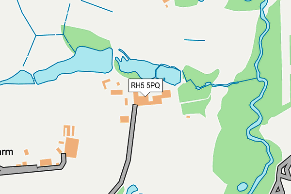 RH5 5PQ map - OS OpenMap – Local (Ordnance Survey) RH5 5PQ map - OS OpenMap – Local (Ordnance Survey)