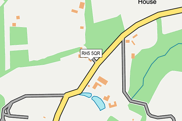 RH5 5QR map - OS OpenMap – Local (Ordnance Survey) RH5 5QR map - OS OpenMap – Local (Ordnance Survey)