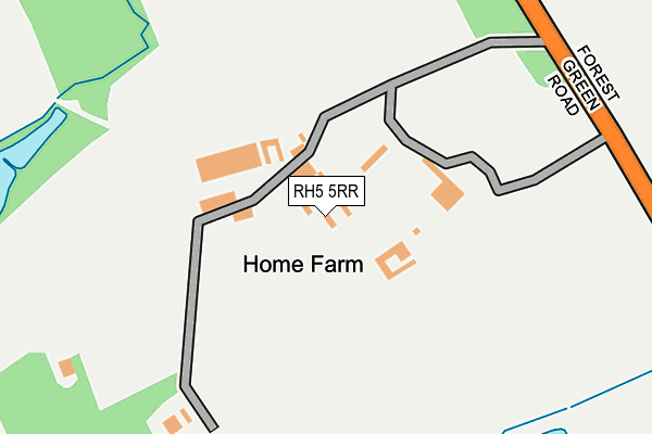 RH5 5RR map - OS OpenMap – Local (Ordnance Survey) RH5 5RR map - OS OpenMap – Local (Ordnance Survey)