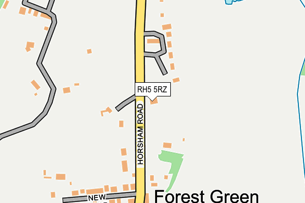 RH5 5RZ map - OS OpenMap – Local (Ordnance Survey) RH5 5RZ map - OS OpenMap – Local (Ordnance Survey)