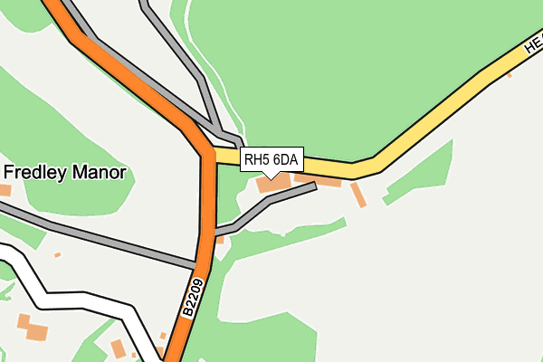 RH5 6DA map - OS OpenMap – Local (Ordnance Survey) RH5 6DA map - OS OpenMap – Local (Ordnance Survey)