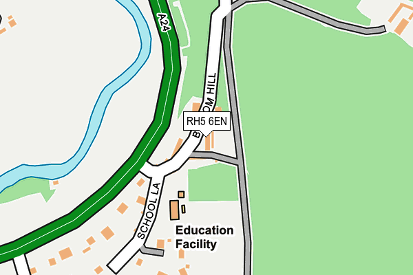RH5 6EN map - OS OpenMap – Local (Ordnance Survey) RH5 6EN map - OS OpenMap – Local (Ordnance Survey)
