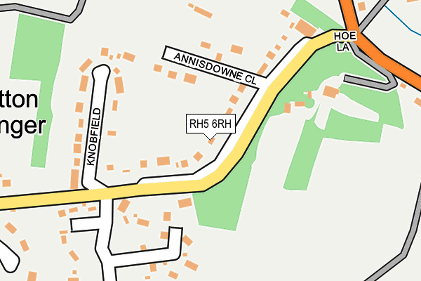 RH5 6RH map - OS OpenMap – Local (Ordnance Survey) RH5 6RH map - OS OpenMap – Local (Ordnance Survey)