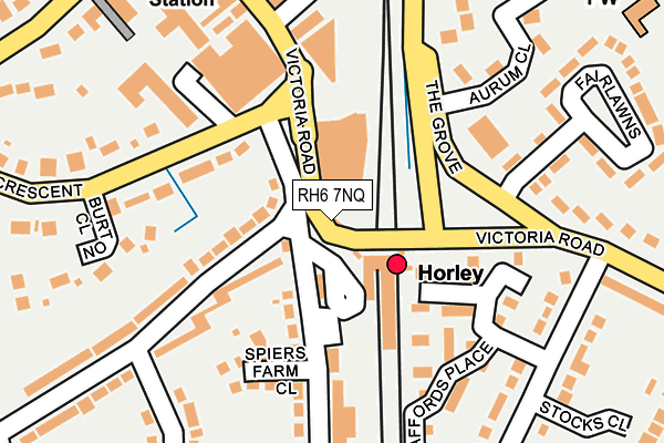 RH6 7NQ map - OS OpenMap – Local (Ordnance Survey) RH6 7NQ map - OS OpenMap – Local (Ordnance Survey)