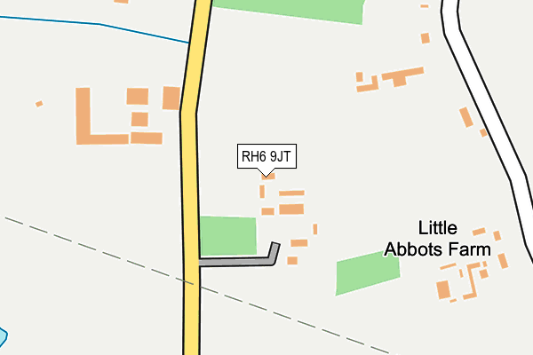 RH6 9JT map - OS OpenMap – Local (Ordnance Survey) RH6 9JT map - OS OpenMap – Local (Ordnance Survey)
