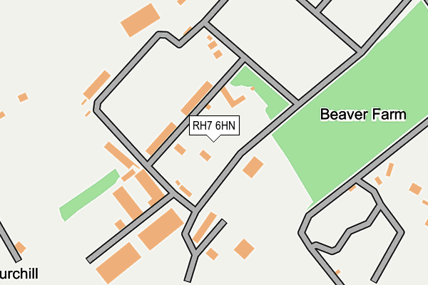 RH7 6HN map - OS OpenMap – Local (Ordnance Survey) RH7 6HN map - OS OpenMap – Local (Ordnance Survey)