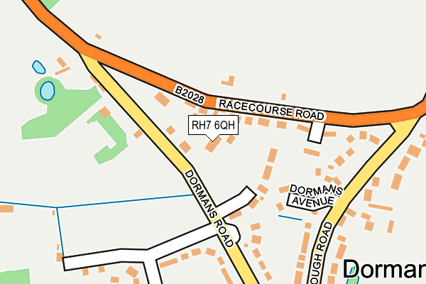 RH7 6QH map - OS OpenMap – Local (Ordnance Survey) RH7 6QH map - OS OpenMap – Local (Ordnance Survey)