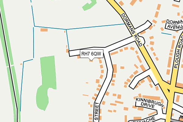 RH7 6QW map - OS OpenMap – Local (Ordnance Survey) RH7 6QW map - OS OpenMap – Local (Ordnance Survey)