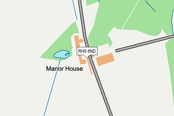 RH9 8ND map - OS OpenMap – Local (Ordnance Survey) RH9 8ND map - OS OpenMap – Local (Ordnance Survey)
