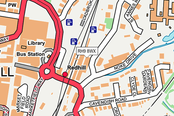 RH9 8WX map - OS OpenMap – Local (Ordnance Survey) RH9 8WX map - OS OpenMap – Local (Ordnance Survey)