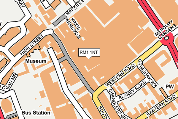 RM1 1NT map - OS OpenMap – Local (Ordnance Survey) RM1 1NT map - OS OpenMap – Local (Ordnance Survey)