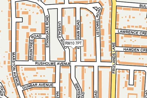 RM10 7PT map - OS OpenMap – Local (Ordnance Survey) RM10 7PT map - OS OpenMap – Local (Ordnance Survey)