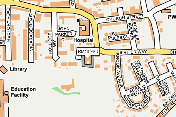 RM10 9SU map - OS OpenMap – Local (Ordnance Survey) RM10 9SU map - OS OpenMap – Local (Ordnance Survey)