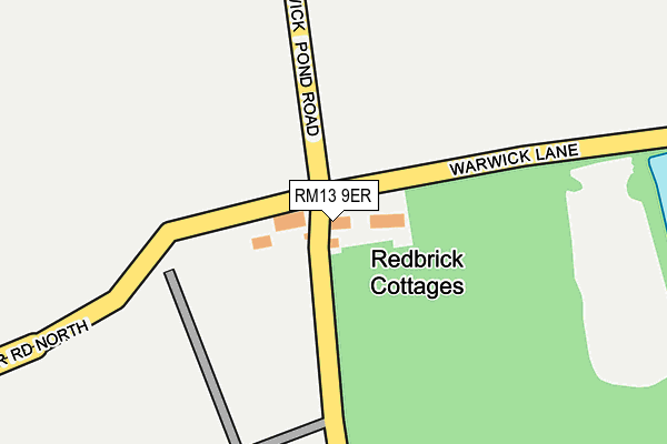 RM13 9ER map - OS OpenMap – Local (Ordnance Survey) RM13 9ER map - OS OpenMap – Local (Ordnance Survey)