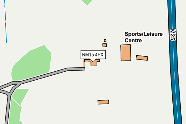 RM15 4PX map - OS OpenMap – Local (Ordnance Survey) RM15 4PX map - OS OpenMap – Local (Ordnance Survey)