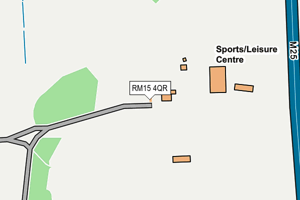 RM15 4QR map - OS OpenMap – Local (Ordnance Survey) RM15 4QR map - OS OpenMap – Local (Ordnance Survey)