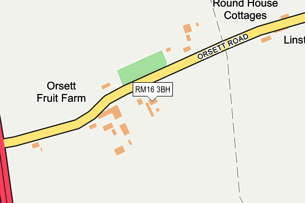 RM16 3BH map - OS OpenMap – Local (Ordnance Survey) RM16 3BH map - OS OpenMap – Local (Ordnance Survey)