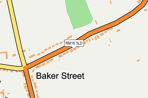 RM16 3LD map - OS OpenMap – Local (Ordnance Survey) RM16 3LD map - OS OpenMap – Local (Ordnance Survey)