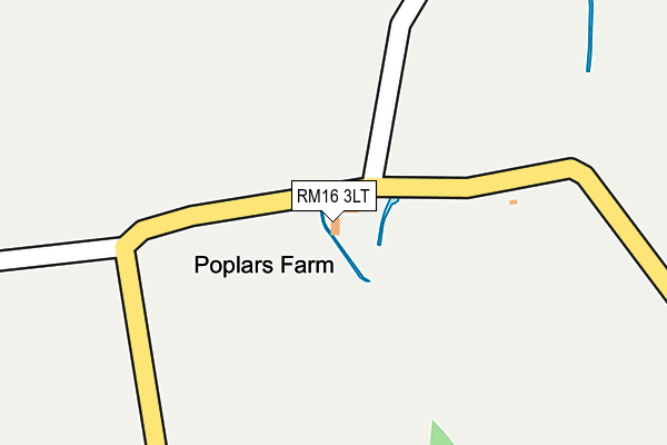 RM16 3LT map - OS OpenMap – Local (Ordnance Survey) RM16 3LT map - OS OpenMap – Local (Ordnance Survey)