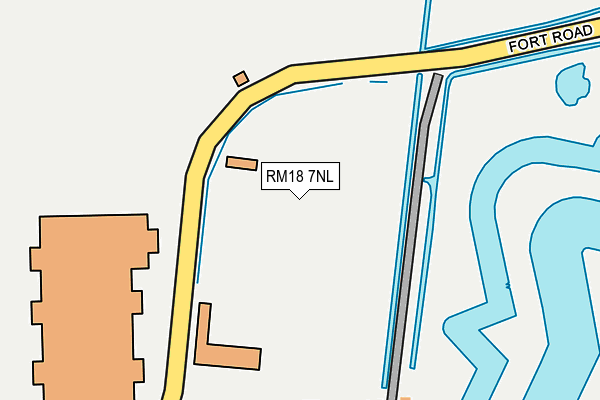 RM18 7NL map - OS OpenMap – Local (Ordnance Survey) RM18 7NL map - OS OpenMap – Local (Ordnance Survey)