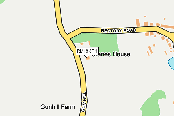 RM18 8TH map - OS OpenMap – Local (Ordnance Survey) RM18 8TH map - OS OpenMap – Local (Ordnance Survey)