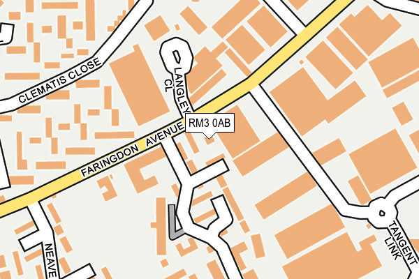 RM3 0AB map - OS OpenMap – Local (Ordnance Survey) RM3 0AB map - OS OpenMap – Local (Ordnance Survey)