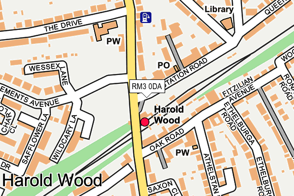 RM3 0DA map - OS OpenMap – Local (Ordnance Survey) RM3 0DA map - OS OpenMap – Local (Ordnance Survey)