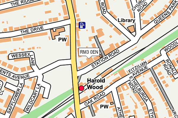 RM3 0EN map - OS OpenMap – Local (Ordnance Survey) RM3 0EN map - OS OpenMap – Local (Ordnance Survey)