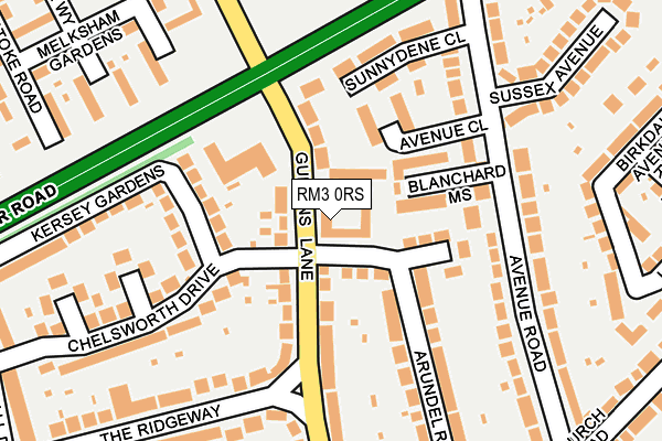 RM3 0RS map - OS OpenMap – Local (Ordnance Survey) RM3 0RS map - OS OpenMap – Local (Ordnance Survey)