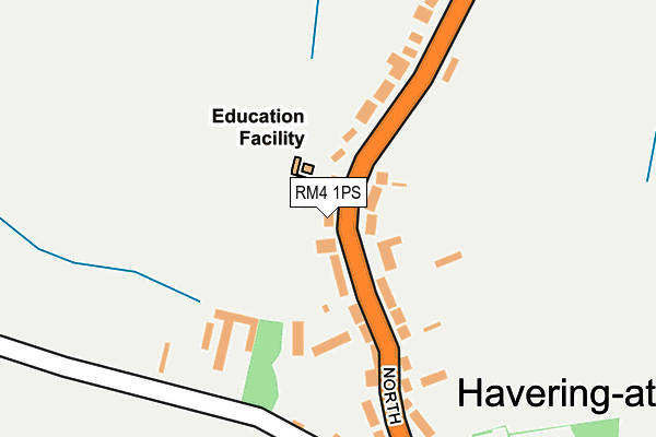RM4 1PS map - OS OpenMap – Local (Ordnance Survey) RM4 1PS map - OS OpenMap – Local (Ordnance Survey)