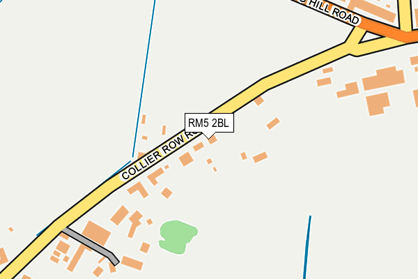 RM5 2BL map - OS OpenMap – Local (Ordnance Survey) RM5 2BL map - OS OpenMap – Local (Ordnance Survey)