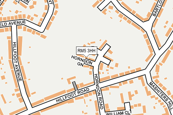 RM5 3HH map - OS OpenMap – Local (Ordnance Survey) RM5 3HH map - OS OpenMap – Local (Ordnance Survey)