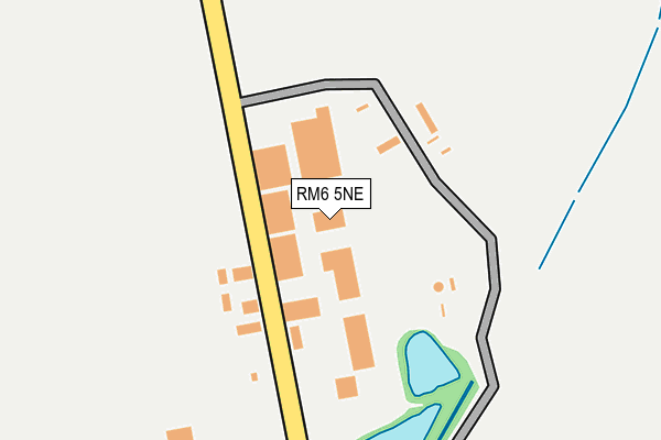 RM6 5NE map - OS OpenMap – Local (Ordnance Survey) RM6 5NE map - OS OpenMap – Local (Ordnance Survey)