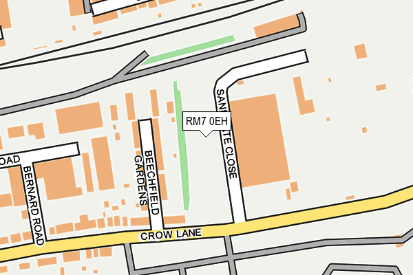 RM7 0EH map - OS OpenMap – Local (Ordnance Survey) RM7 0EH map - OS OpenMap – Local (Ordnance Survey)
