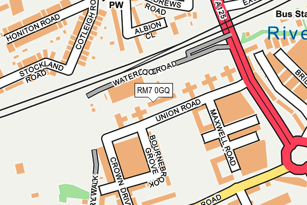 RM7 0GQ map - OS OpenMap – Local (Ordnance Survey) RM7 0GQ map - OS OpenMap – Local (Ordnance Survey)