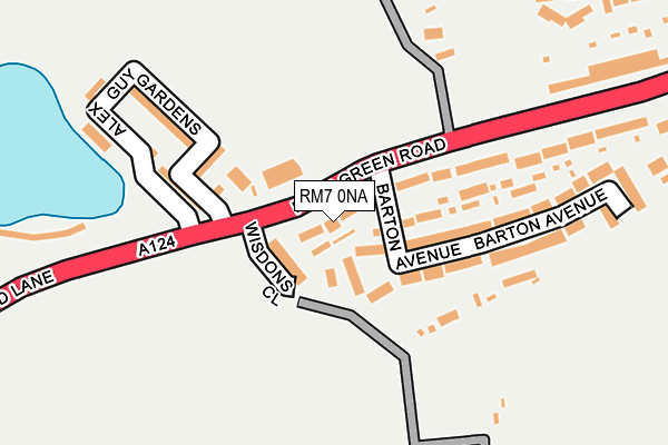RM7 0NA map - OS OpenMap – Local (Ordnance Survey) RM7 0NA map - OS OpenMap – Local (Ordnance Survey)