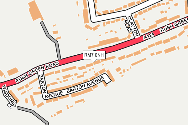 RM7 0NH map - OS OpenMap – Local (Ordnance Survey) RM7 0NH map - OS OpenMap – Local (Ordnance Survey)