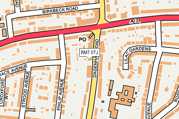 RM7 0TJ map - OS OpenMap – Local (Ordnance Survey) RM7 0TJ map - OS OpenMap – Local (Ordnance Survey)