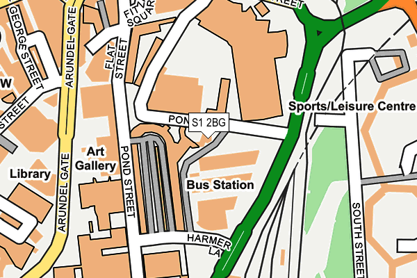 S1 2BG map - OS OpenMap – Local (Ordnance Survey) S1 2BG map - OS OpenMap – Local (Ordnance Survey)