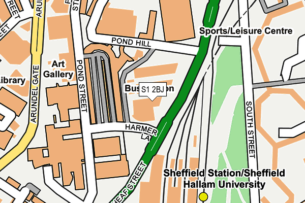 S1 2BJ map - OS OpenMap – Local (Ordnance Survey) S1 2BJ map - OS OpenMap – Local (Ordnance Survey)