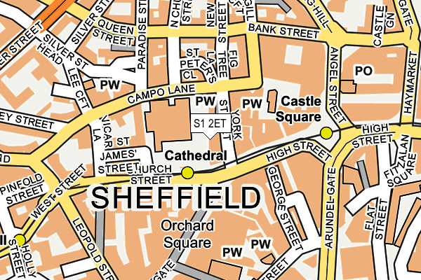 S1 2ET map - OS OpenMap – Local (Ordnance Survey) S1 2ET map - OS OpenMap – Local (Ordnance Survey)