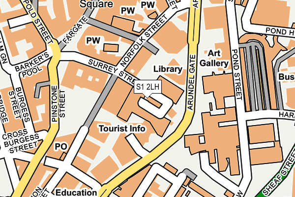 S1 2LH map - OS OpenMap – Local (Ordnance Survey) S1 2LH map - OS OpenMap – Local (Ordnance Survey)