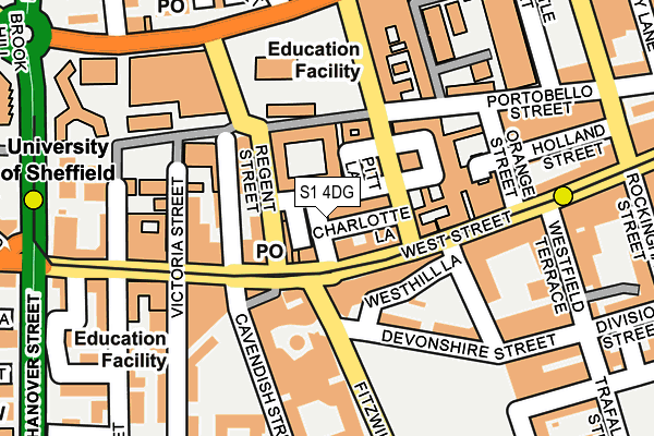 S1 4DG map - OS OpenMap – Local (Ordnance Survey) S1 4DG map - OS OpenMap – Local (Ordnance Survey)