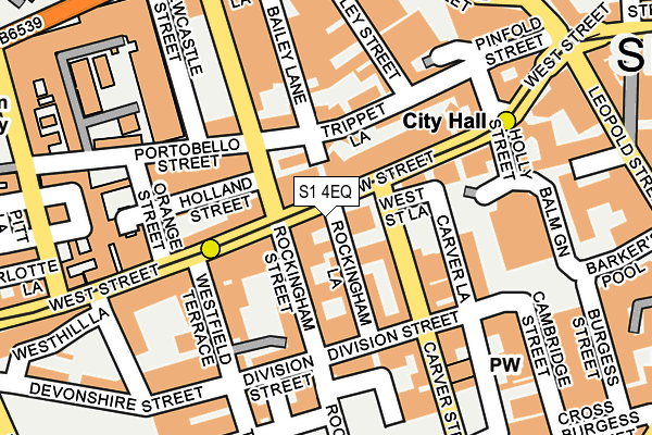 S1 4EQ map - OS OpenMap – Local (Ordnance Survey) S1 4EQ map - OS OpenMap – Local (Ordnance Survey)