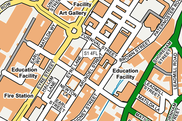 S1 4FL map - OS OpenMap – Local (Ordnance Survey) S1 4FL map - OS OpenMap – Local (Ordnance Survey)
