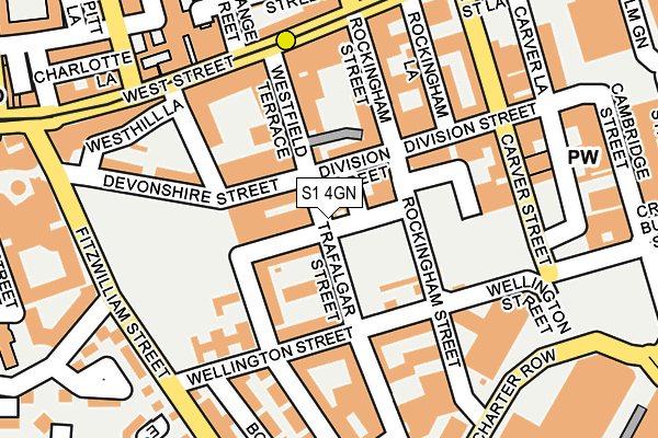 S1 4GN map - OS OpenMap – Local (Ordnance Survey) S1 4GN map - OS OpenMap – Local (Ordnance Survey)