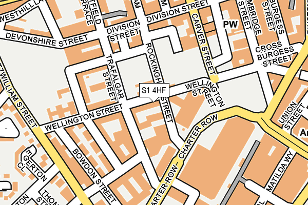 S1 4HF map - OS OpenMap – Local (Ordnance Survey) S1 4HF map - OS OpenMap – Local (Ordnance Survey)